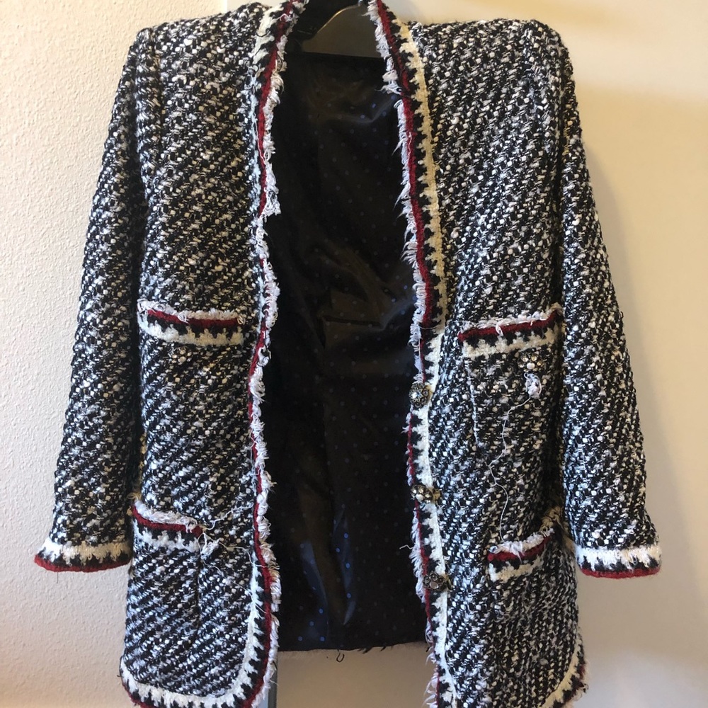 Zara tweed jacket
